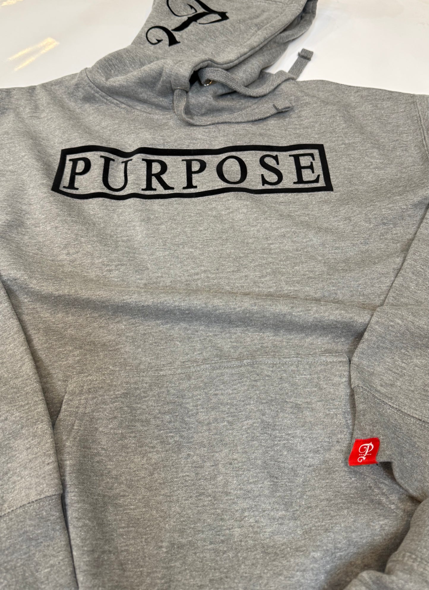 P BRANDED "Purpose" Full Outfit Design '25 - Grey / Black Print