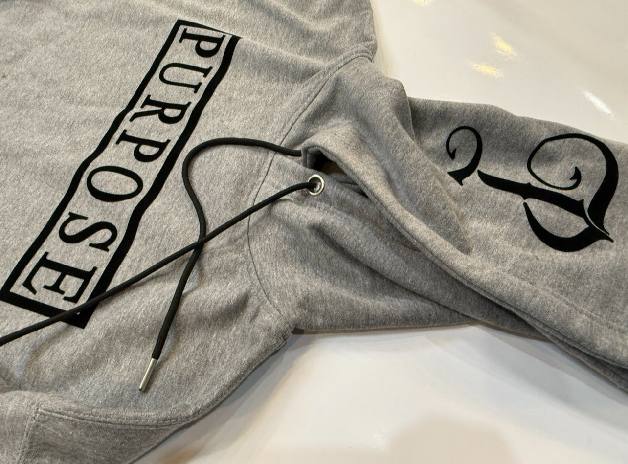 P BRANDED "Purpose" Full Outfit Design '25 - Grey / Black Print