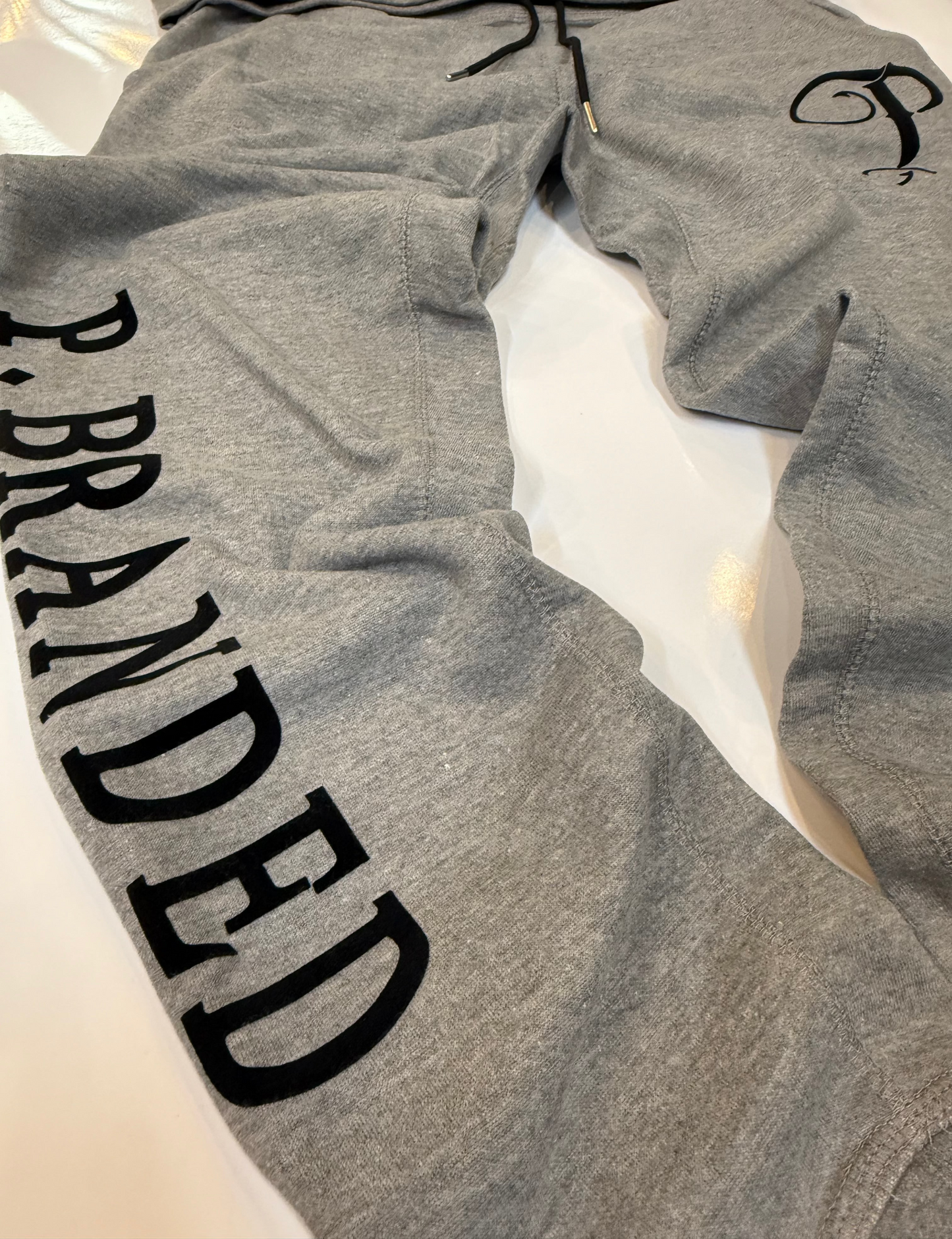 P BRANDED "Purpose" Full Outfit Design '25 - Grey / Black Print