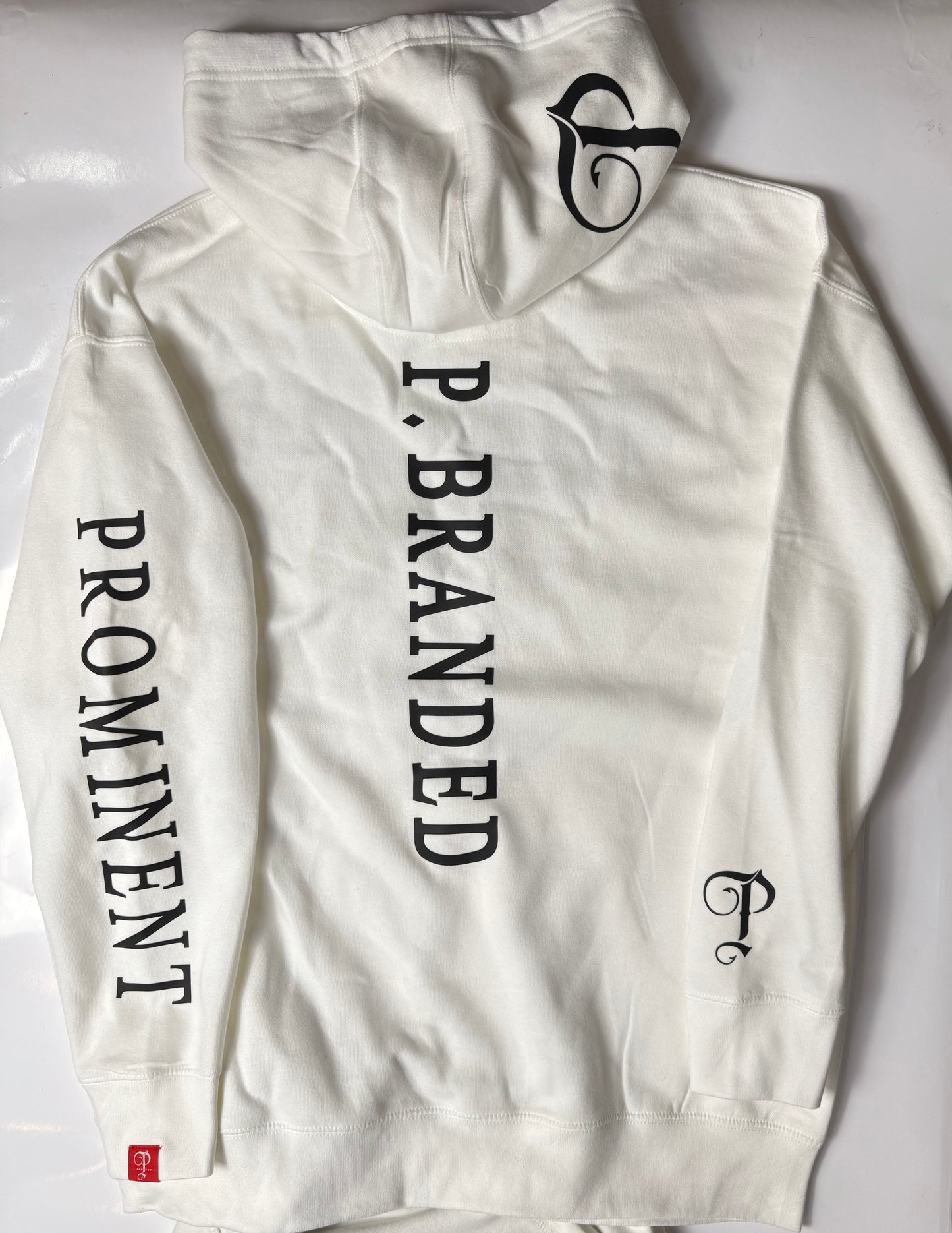 P BRANDED "Purpose" Full Outfit Design '25 - White / Black Print