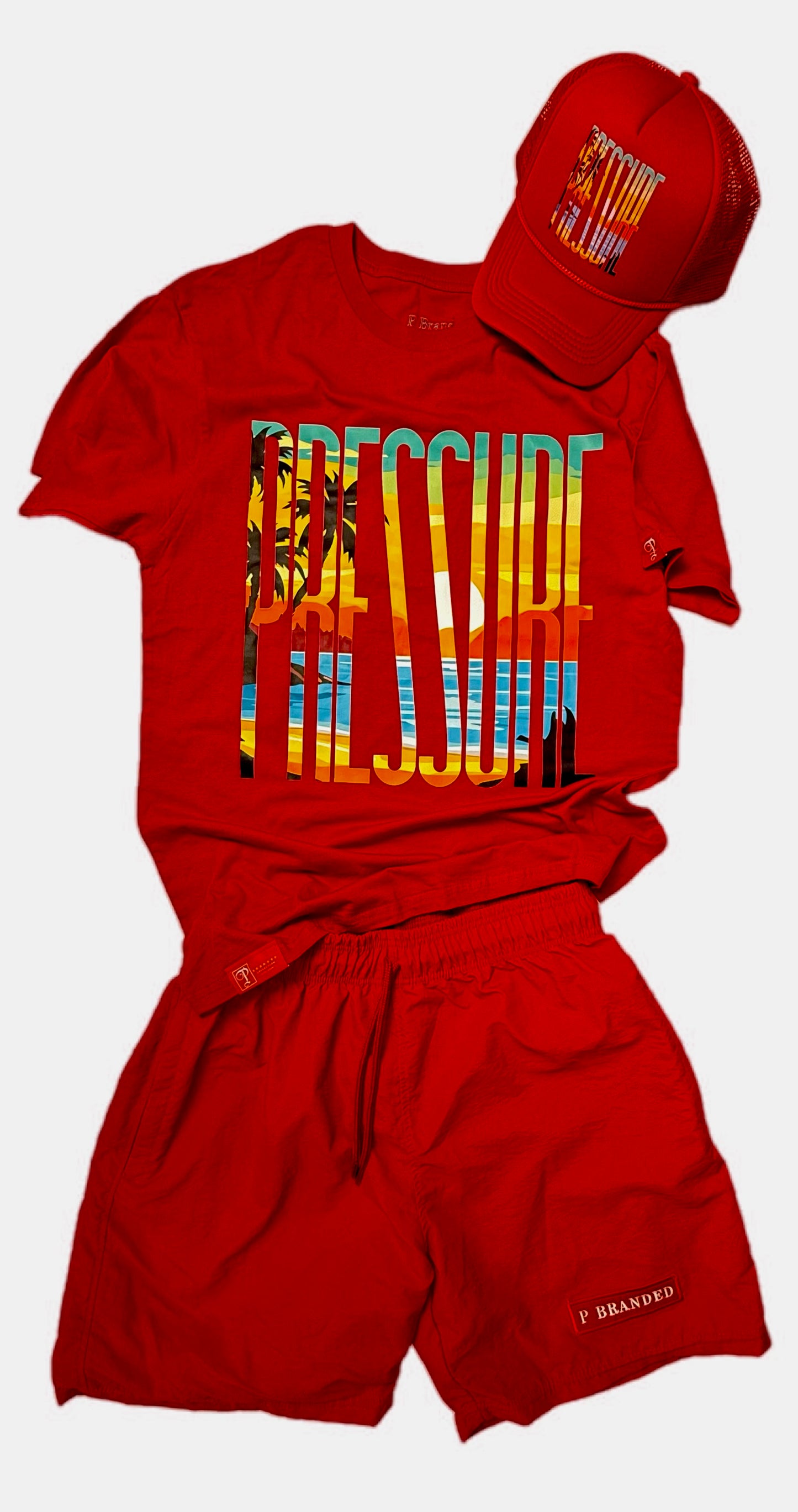 P BRANDED "Pressure" Vacation Tee