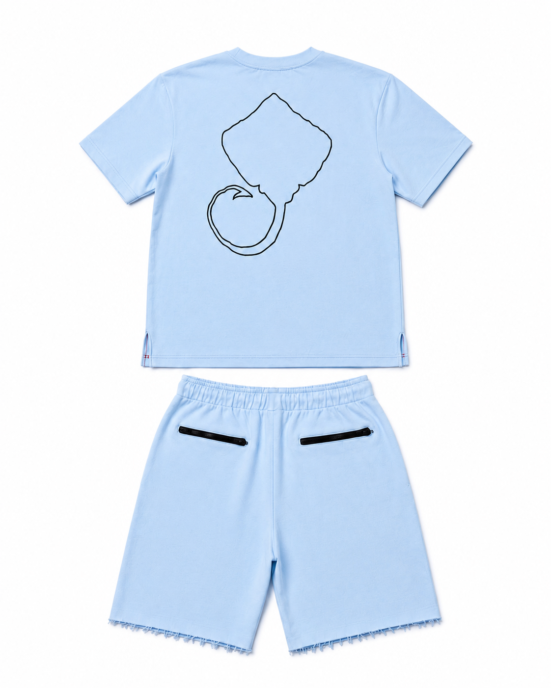 P BRANDED "STINGRAY" Summer Fit 2026 - Light Blue