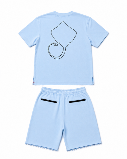 P BRANDED "STINGRAY" Summer Fit 2026 - Light Blue