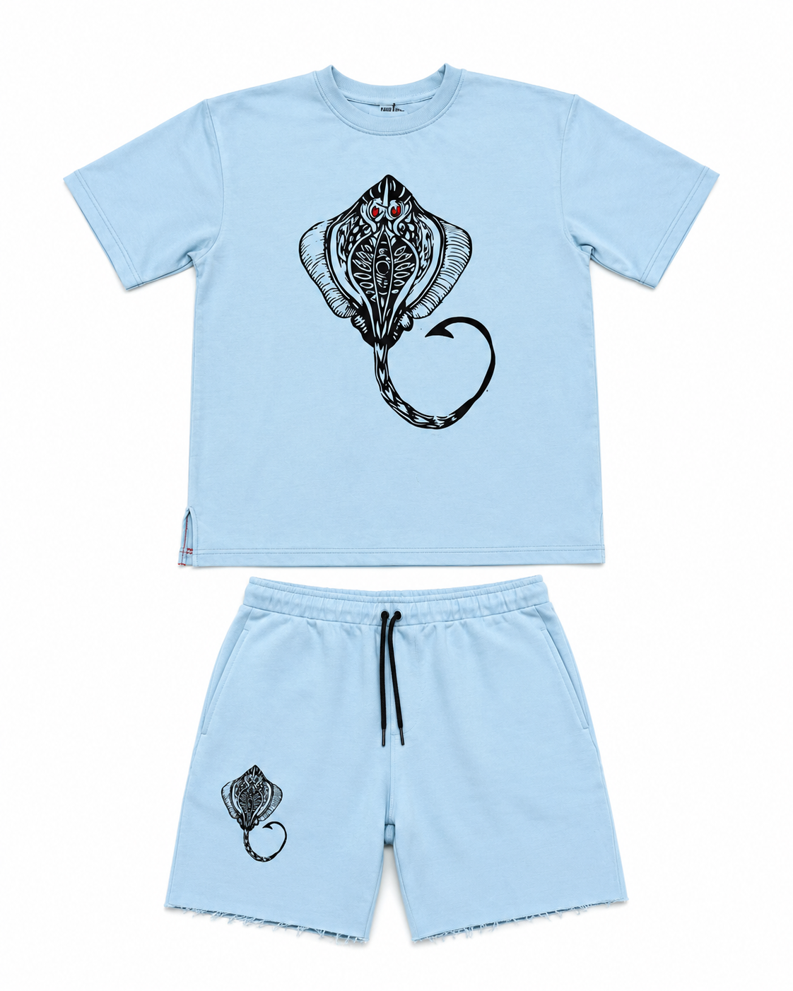 P BRANDED "STINGRAY" Summer Fit 2026 - Light Blue