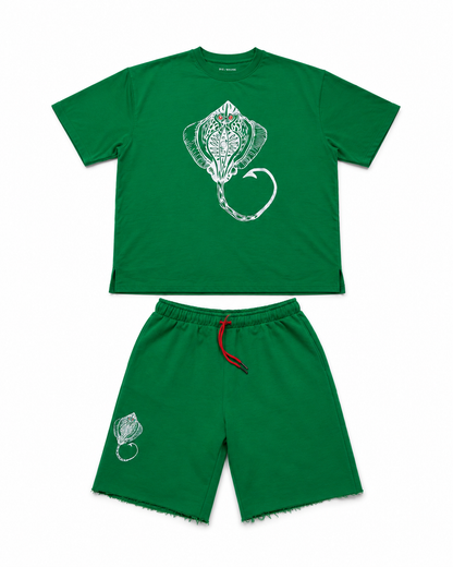 P BRANDED "STINGRAY" Summer Fit 2026 - Green