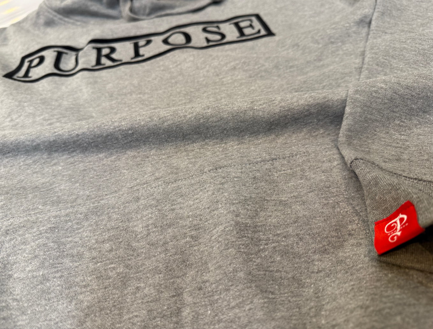 P BRANDED "Purpose" Full Outfit Design '25 - Grey / Black Print