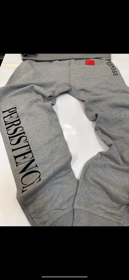 P BRANDED "Purpose" Full Outfit Design '25 - Grey / Black Print