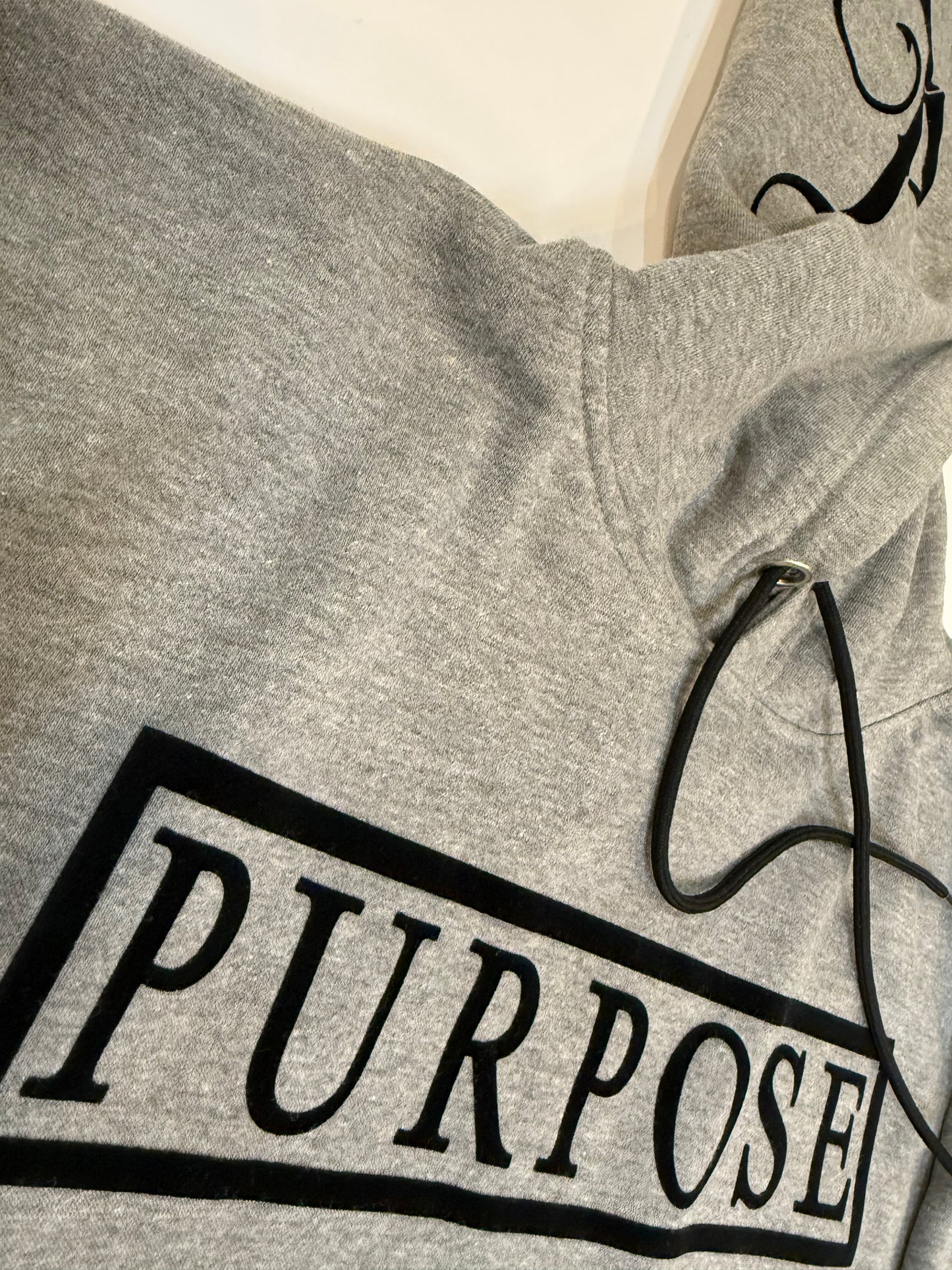 P BRANDED "Purpose" Full Outfit Design '25 - Grey / Black Print