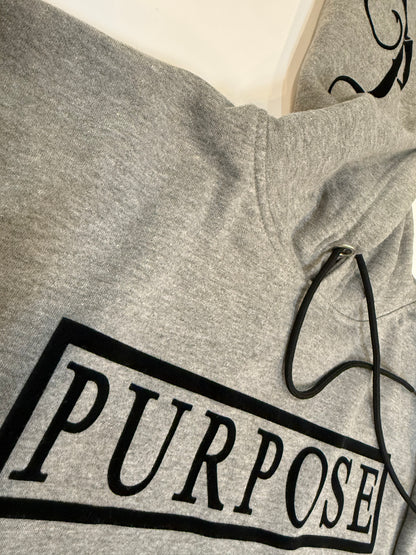 P BRANDED "Purpose" Full Outfit Design '25 - Grey / Black Print
