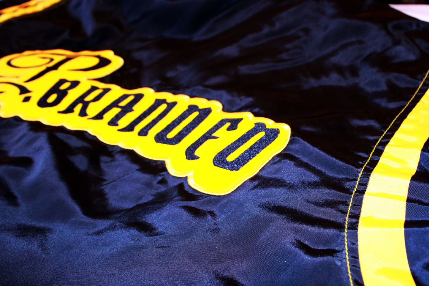P Branded x Mozzy Exclusive Reversible Varsity Jacket