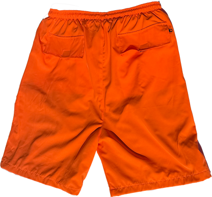 P BRANDED "Graff" Nylon Shorts Orange