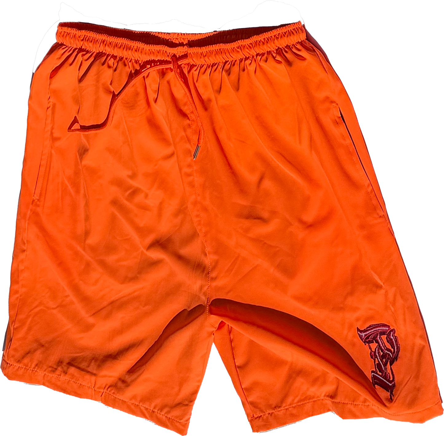 P BRANDED "Graff" Nylon Shorts Orange
